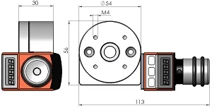 Maße Drehteller DT36008-PAE