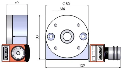 Dimensioni tavolo girevole DT36012-PAE