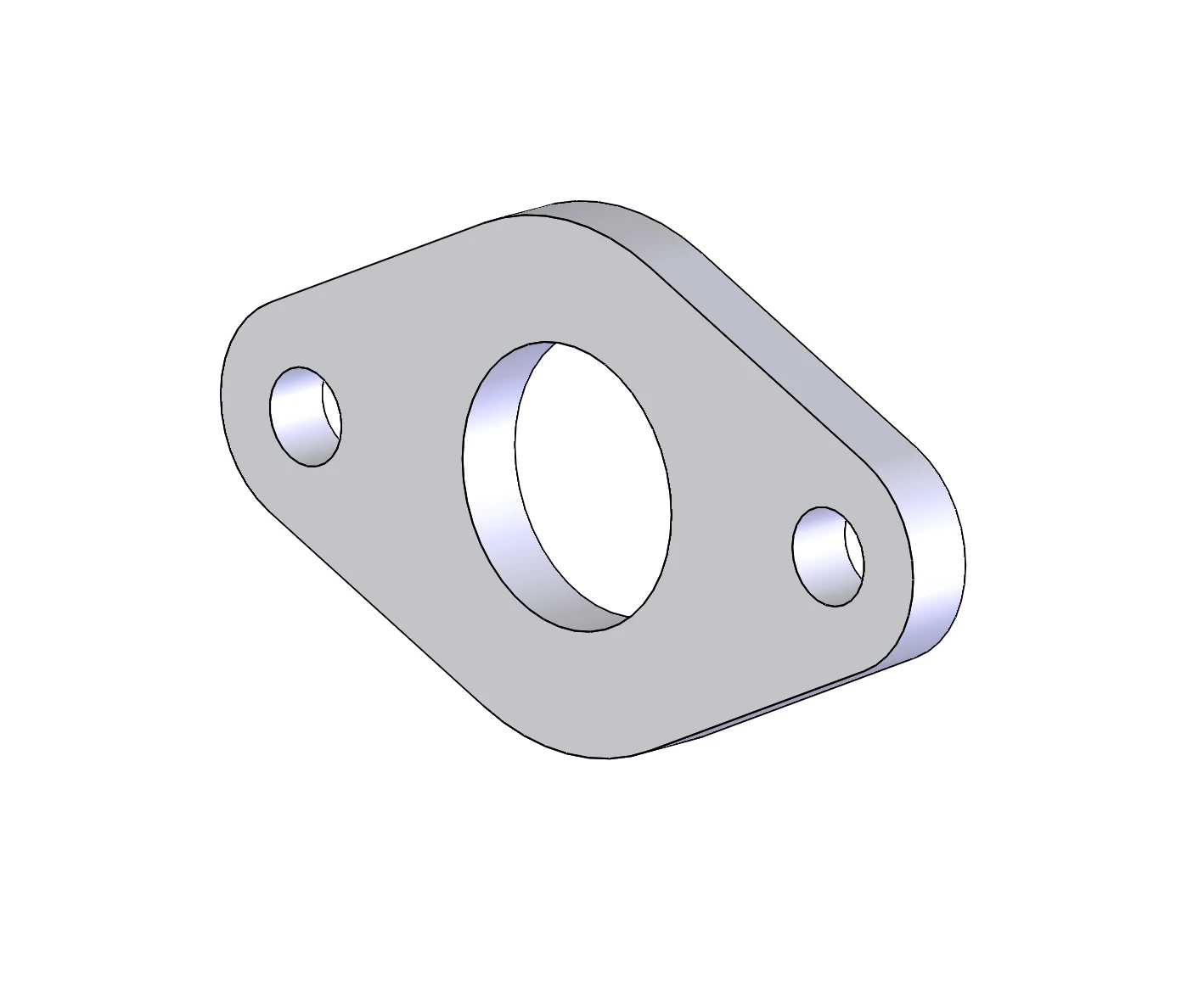 Staffa per cilindro sollevatore a vuoto DSH2017