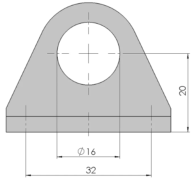 Dimensioni approssimative BW16