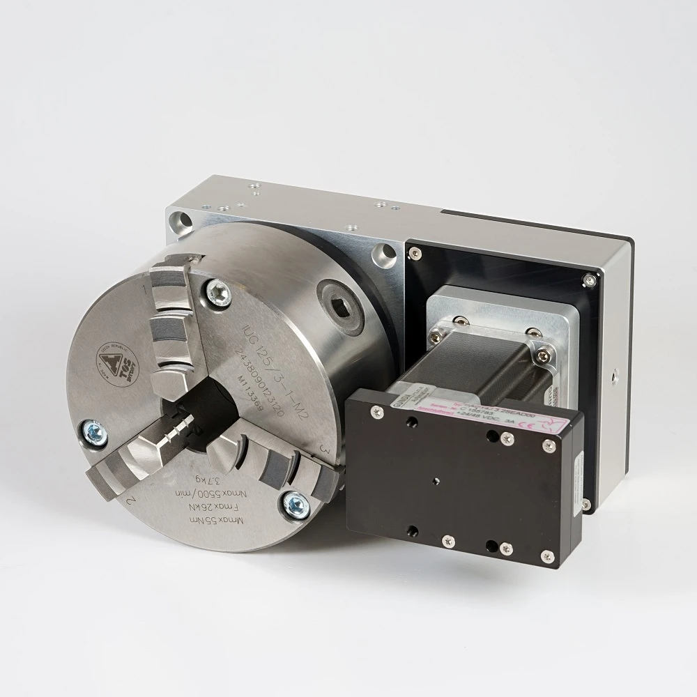 Zahnriemendrehtisch mit Spannfutter