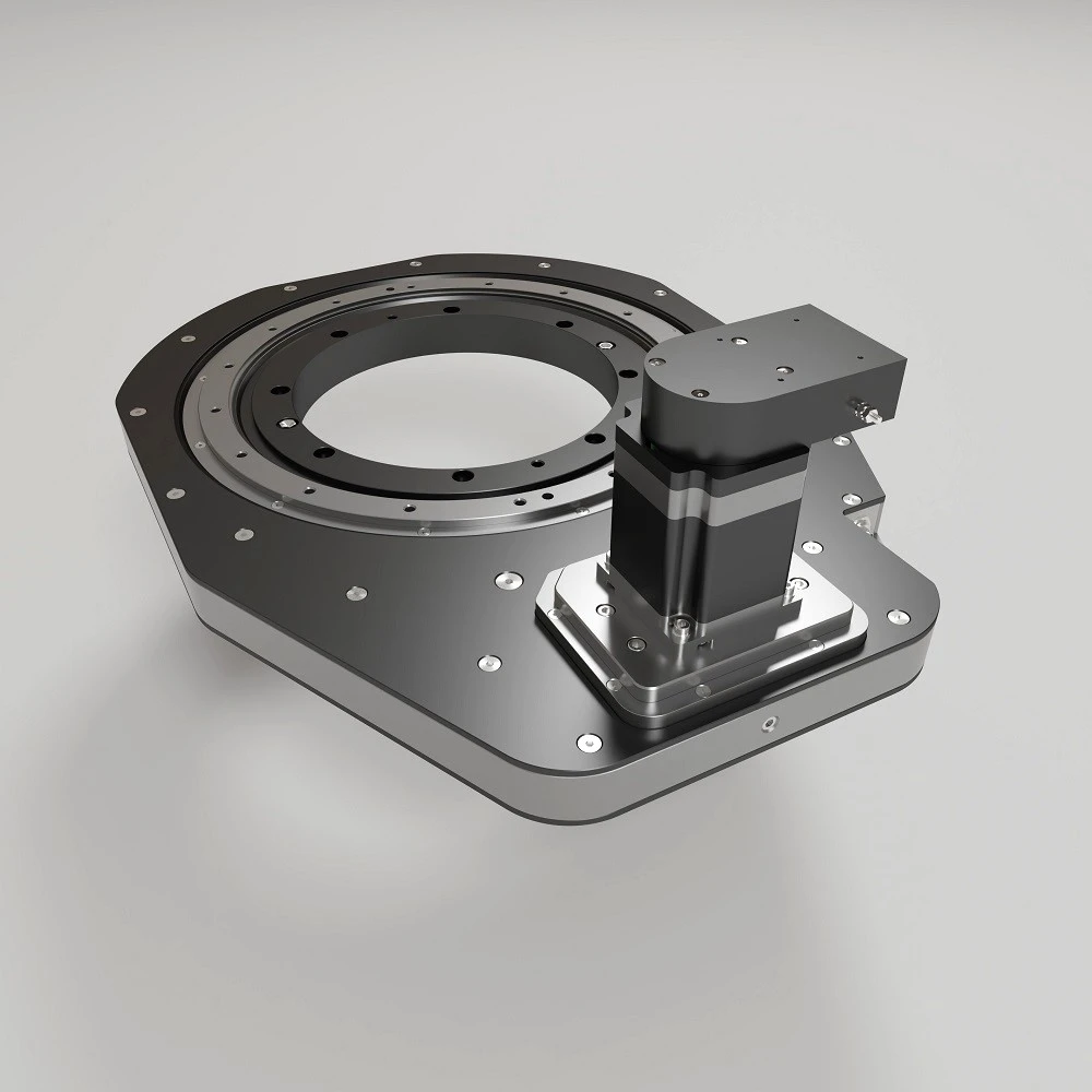 Zahnriemendrehachse mit Schrittmotor