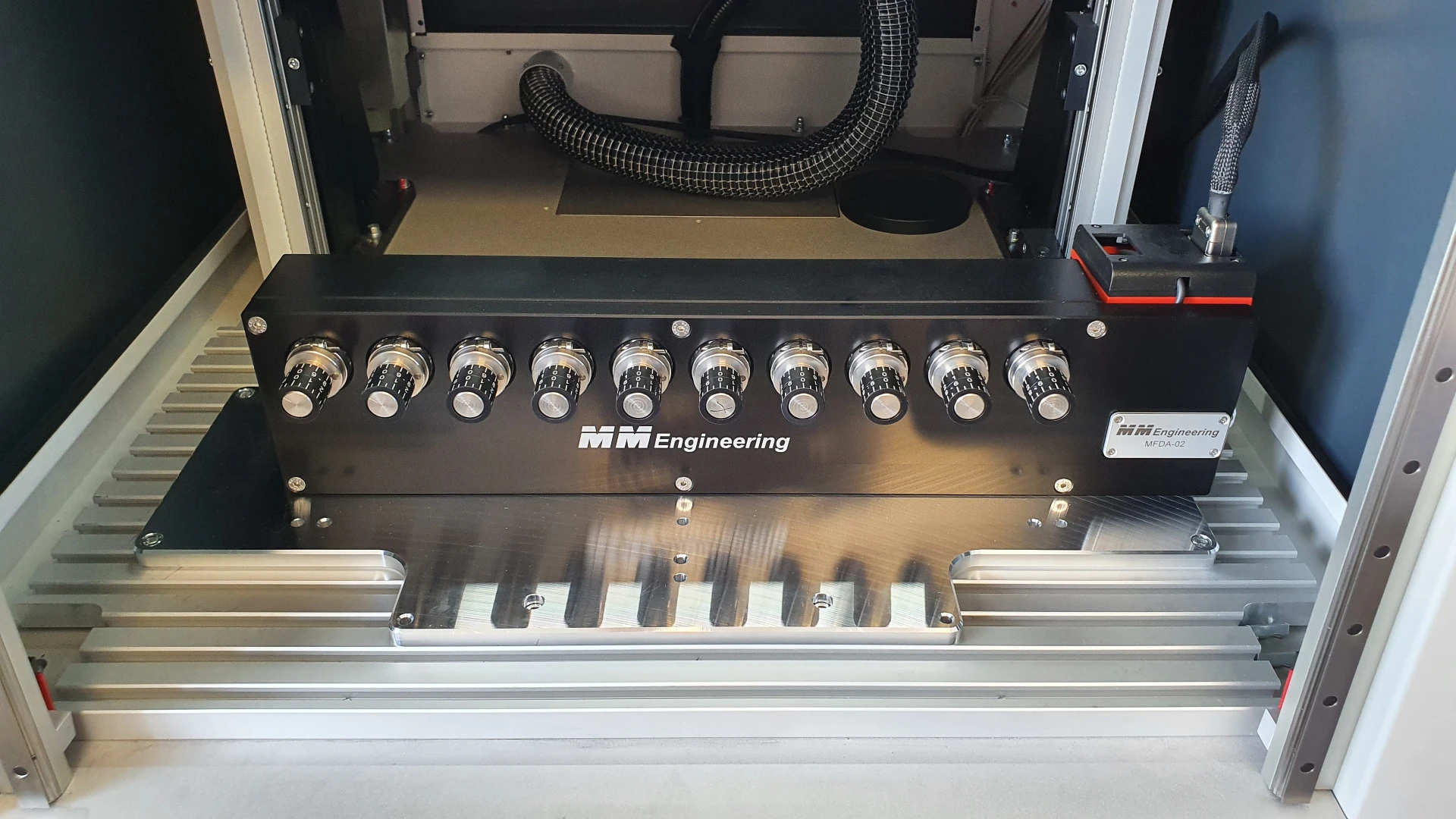 Beschriftung Skalenringe mit Mehrfachdrehachse