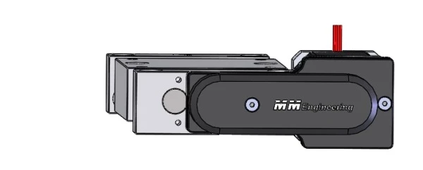 Tavolo di posizionamento con azionamento laterale a destra