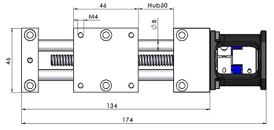 Dimensioni regolatore miniaturizzato