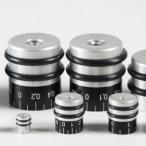 Mantelbeschriftung von Skalenknöpfen