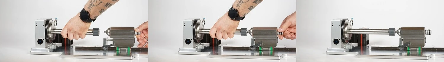 Reitstock mit Linearführung