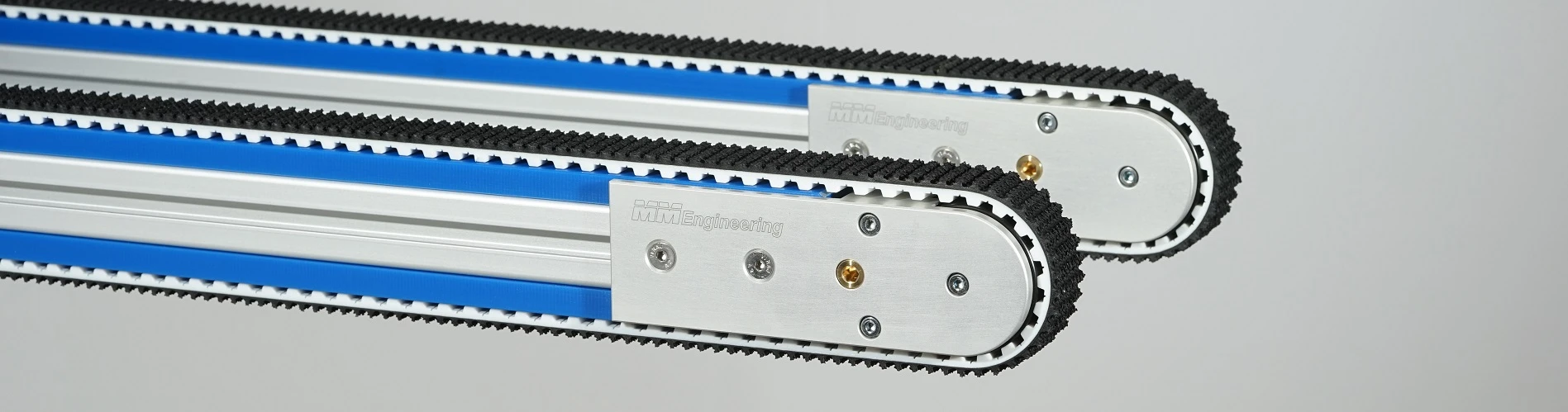 Bordscheibenloser Zahnriemenförderer