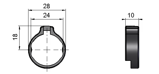 Befestigungsschelle BS20